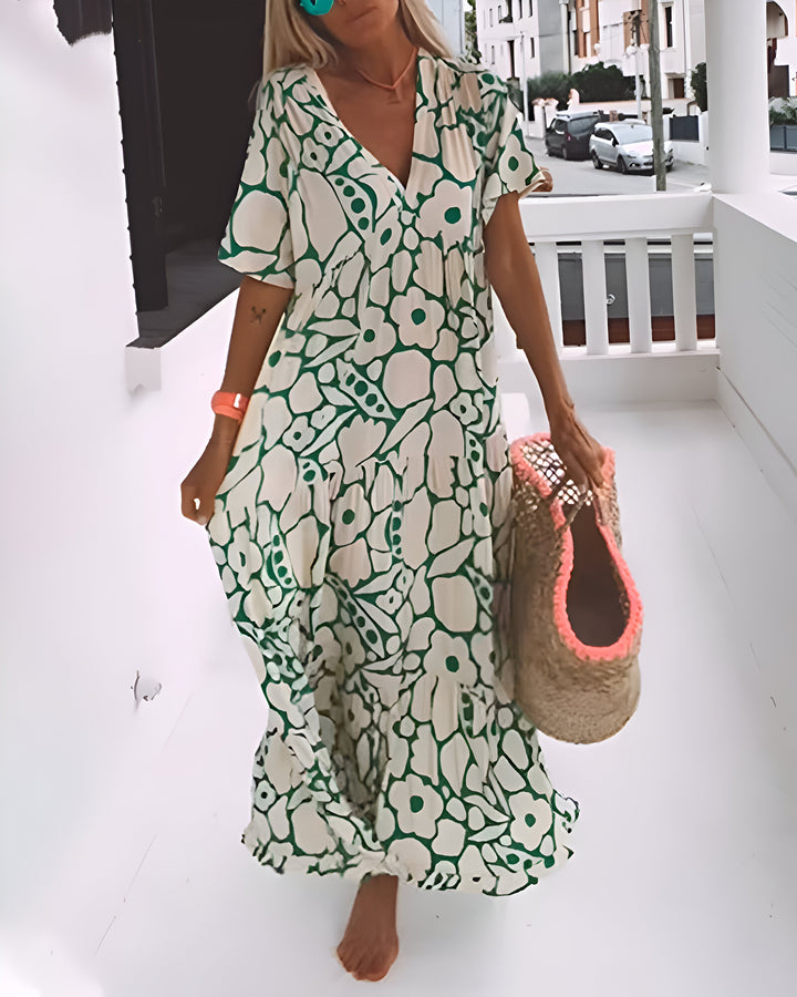 Fashion Canberra I Tina Printed Midi Dress
