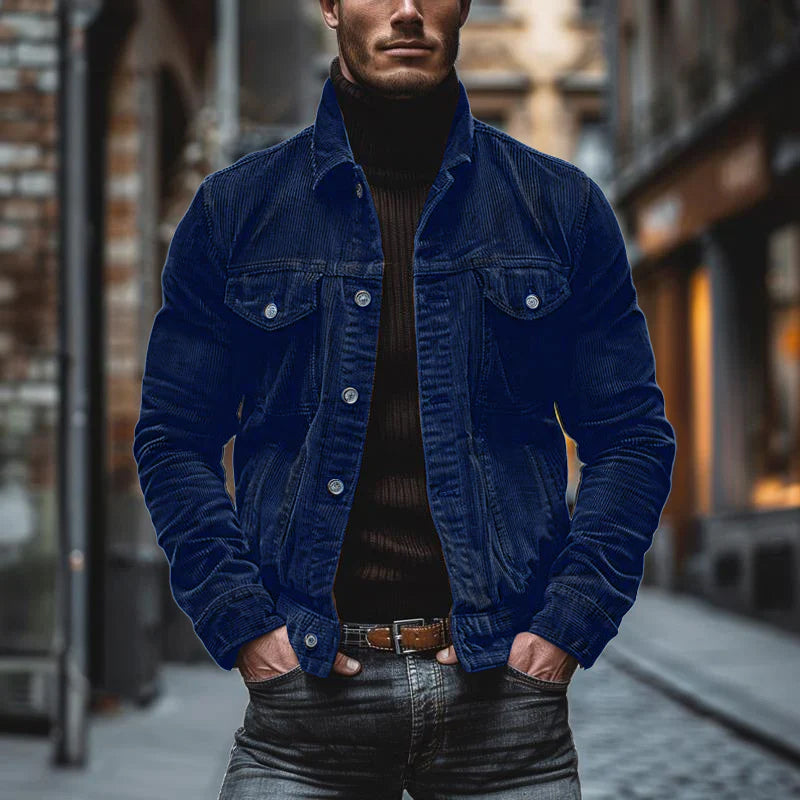 Fashion Canberra | Leo Stylish Corduroy Jacket