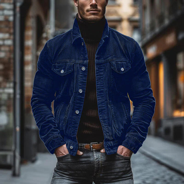 Fashion Canberra | Leo Stylish Corduroy Jacket