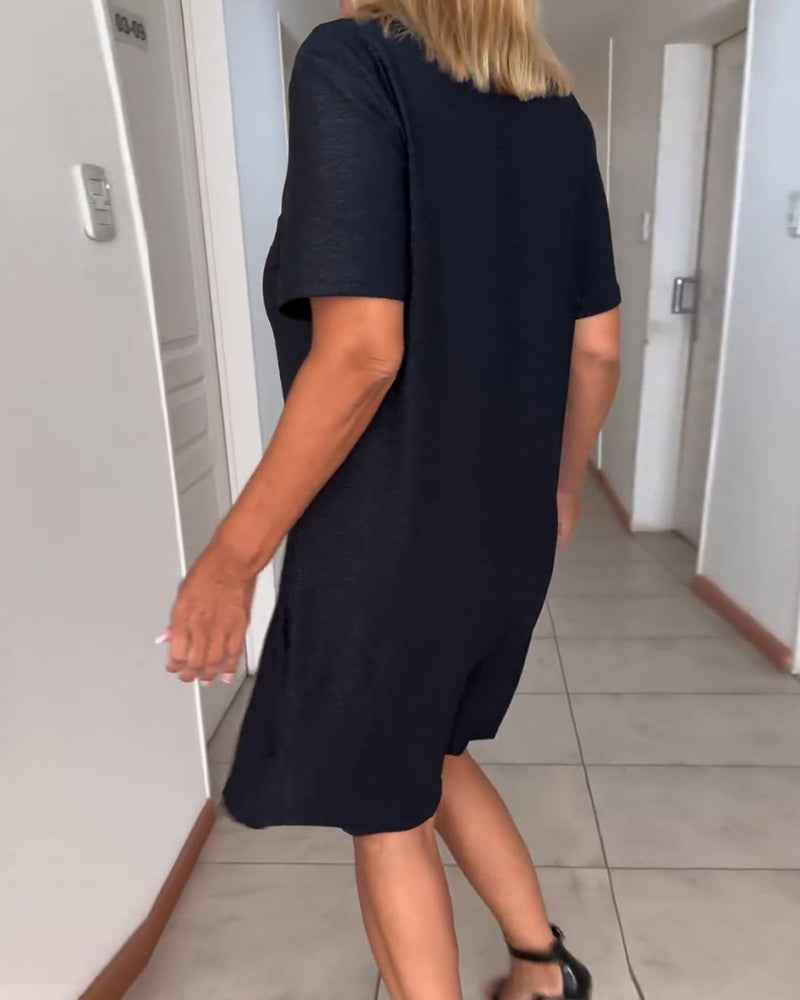 Fashion Canberra I Alina V-Neck Dress