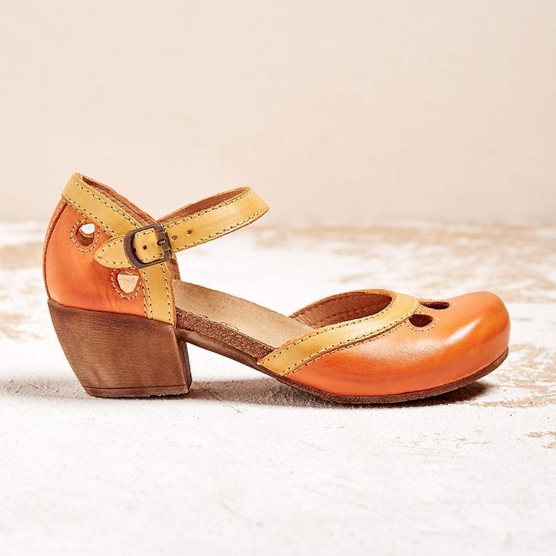 Fashion Canberra I Alica Orthopedic Sandals With Low Heels