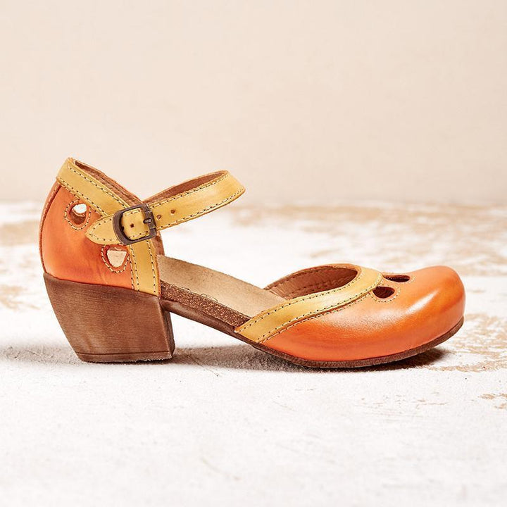 Fashion Canberra I Alica Orthopedic Sandals With Low Heels