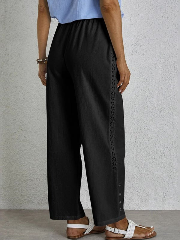 Fashion Canberra I Mary Effortless Buttoned Pants