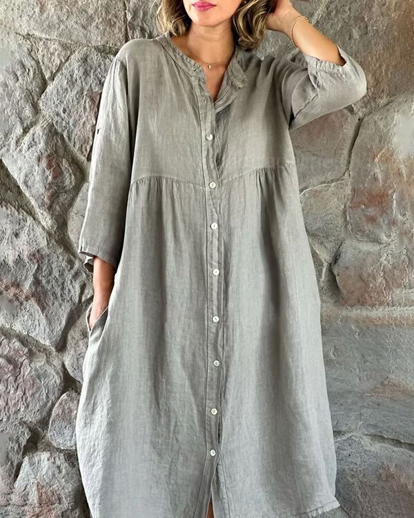 Fashion Canberra I Sanda Loose Shirt Dress