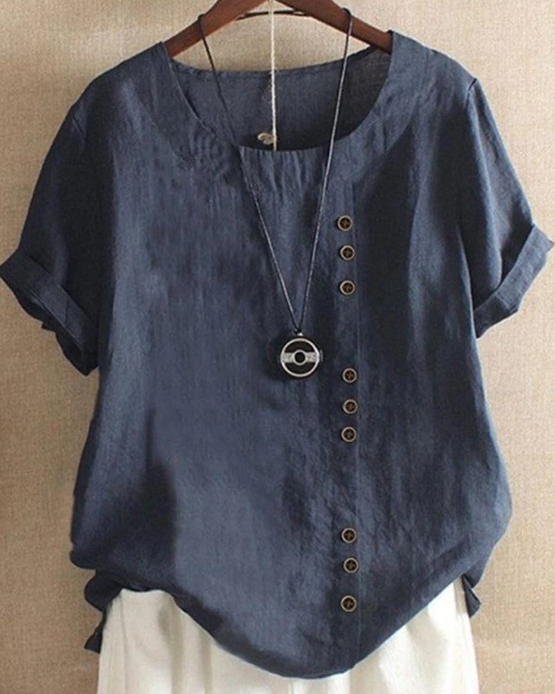 Fashion Canberra I Kiona Short Sleeve Summer T-shirt