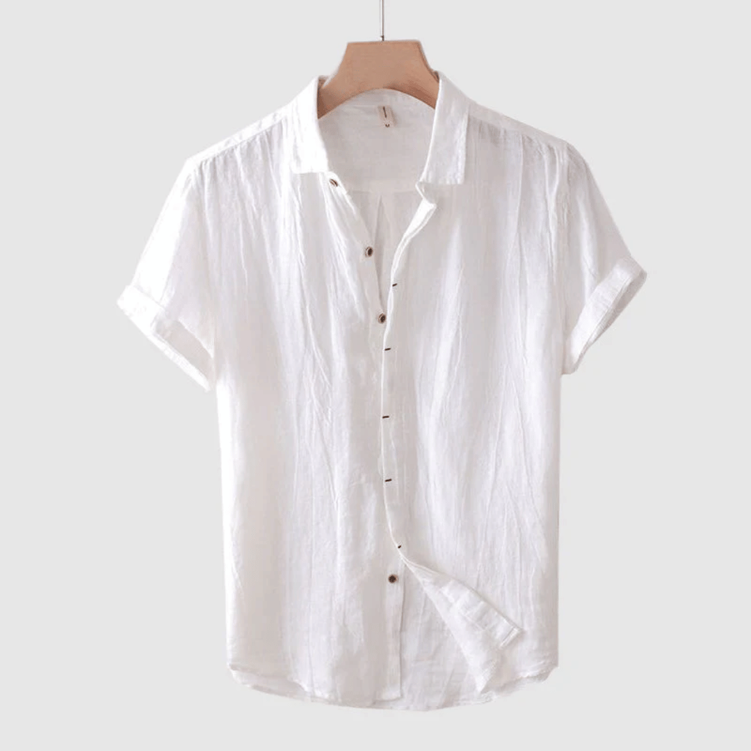 Fashion Canberra |Arlo Short Sleeve Linen Shirt