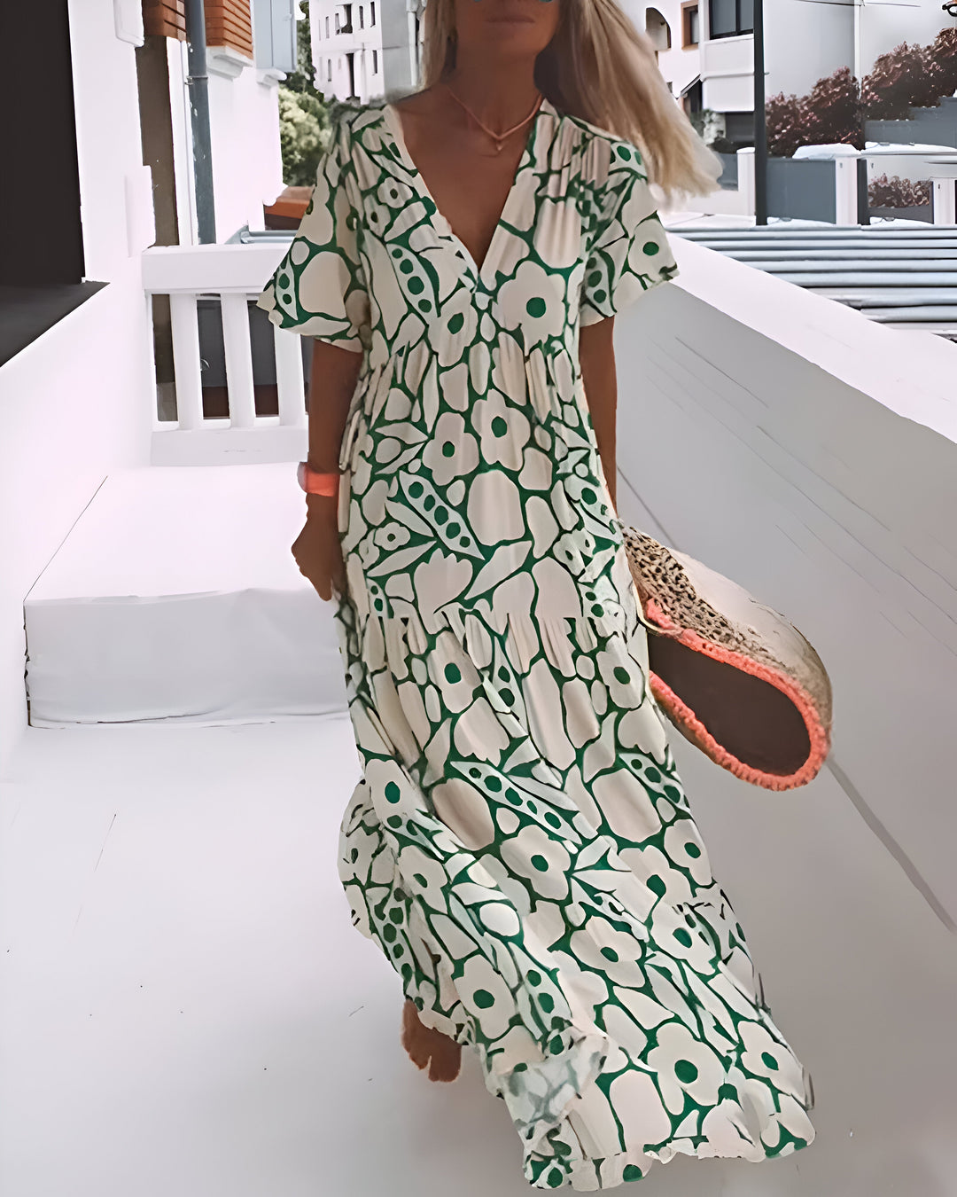 Fashion Canberra I Tina Printed Midi Dress