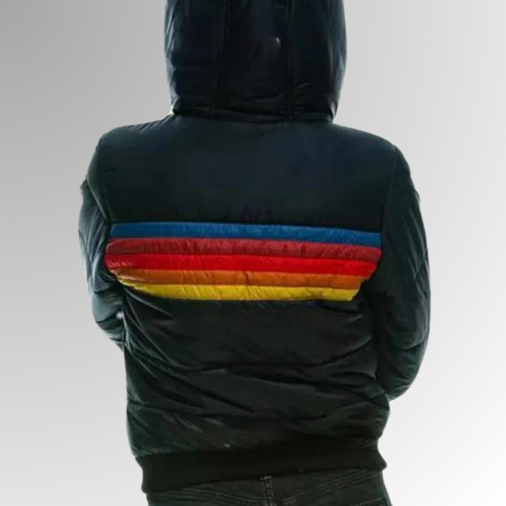 Fashion Canberra I Diana Rainbow Puffer Jacket