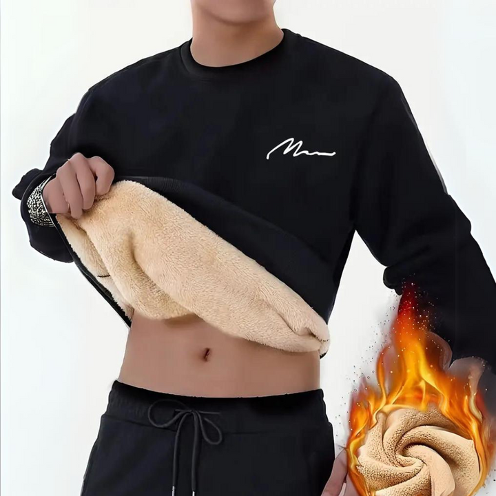 Fashion Canberra I Charles Super Warm Trendy Fleece Sweatshirt