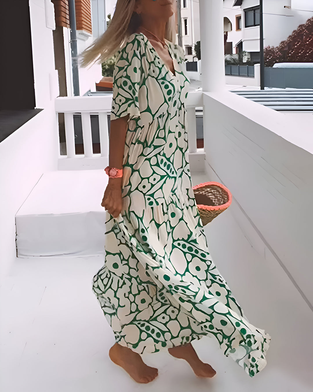 Fashion Canberra I Tina Printed Midi Dress