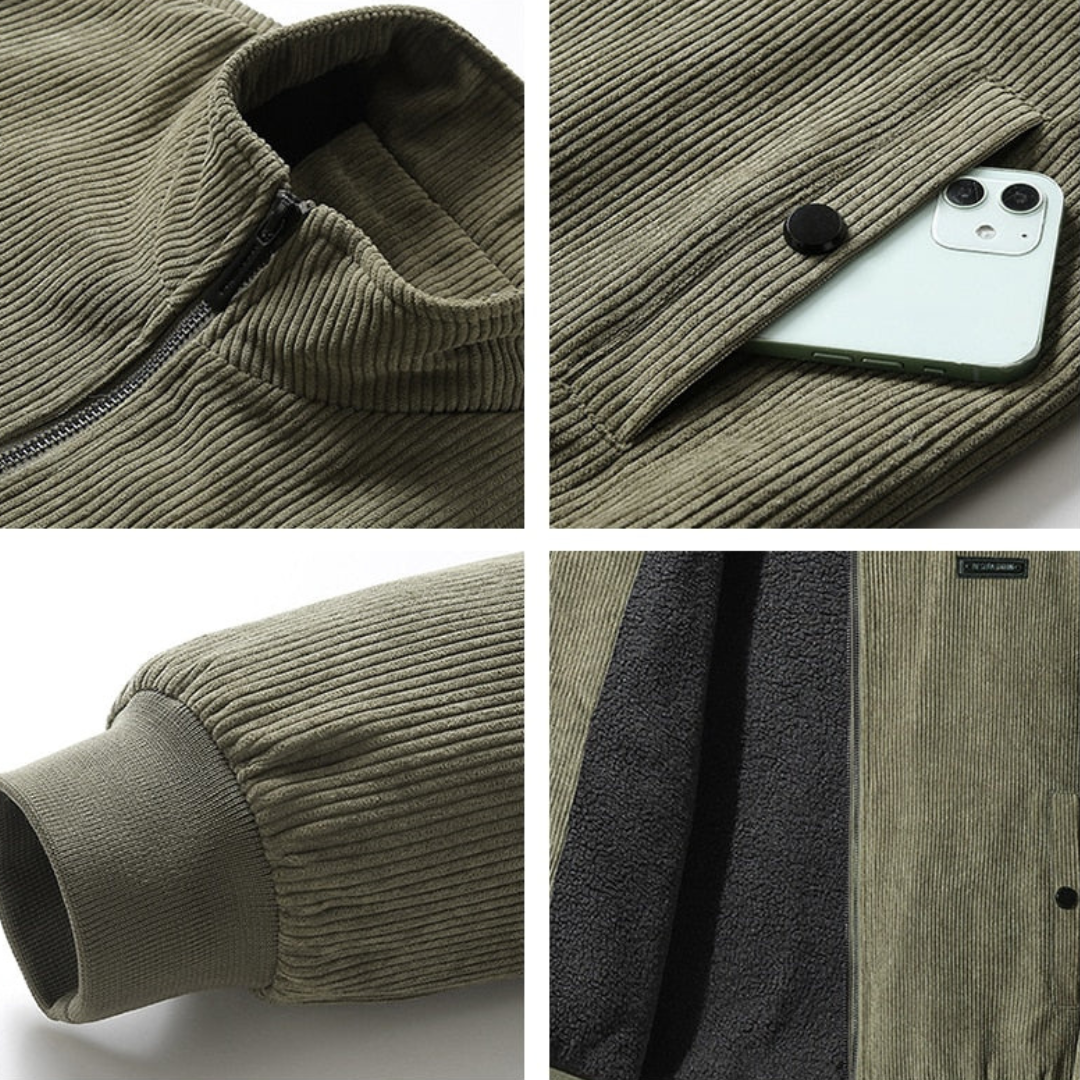 Fashion Canberra | Nick Casual Fleece Zip Jacket