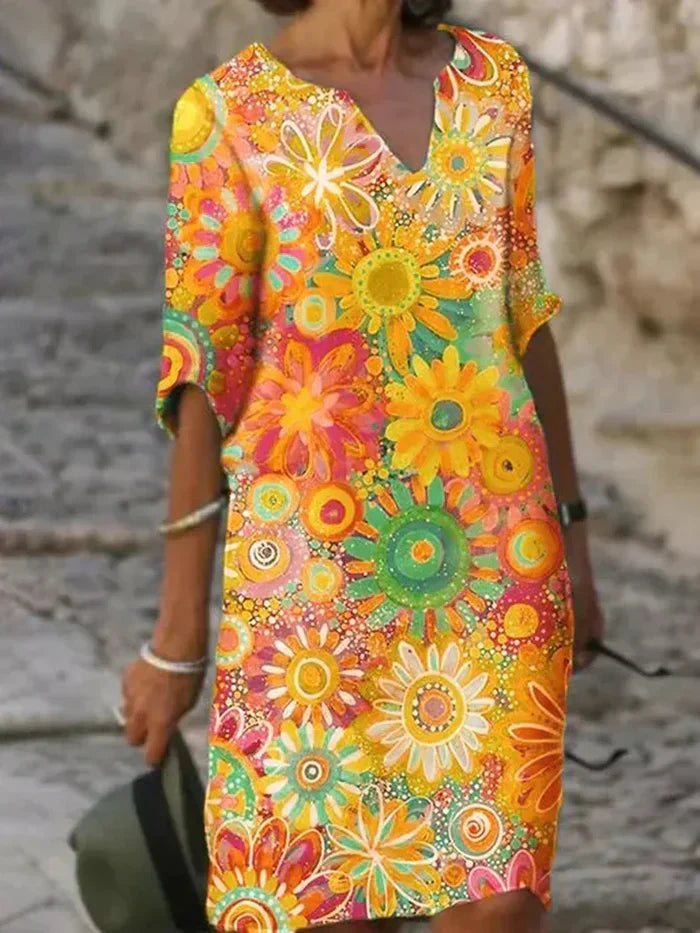 Fashion Canberra I Betty Colourful Floral Dress