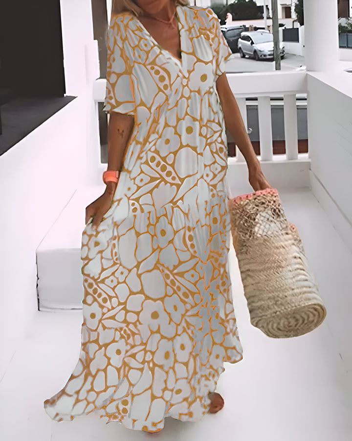 Fashion Canberra I Tina Printed Midi Dress