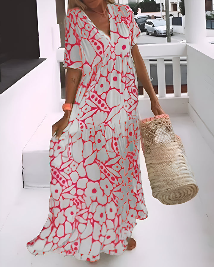 Fashion Canberra I Tina Printed Midi Dress
