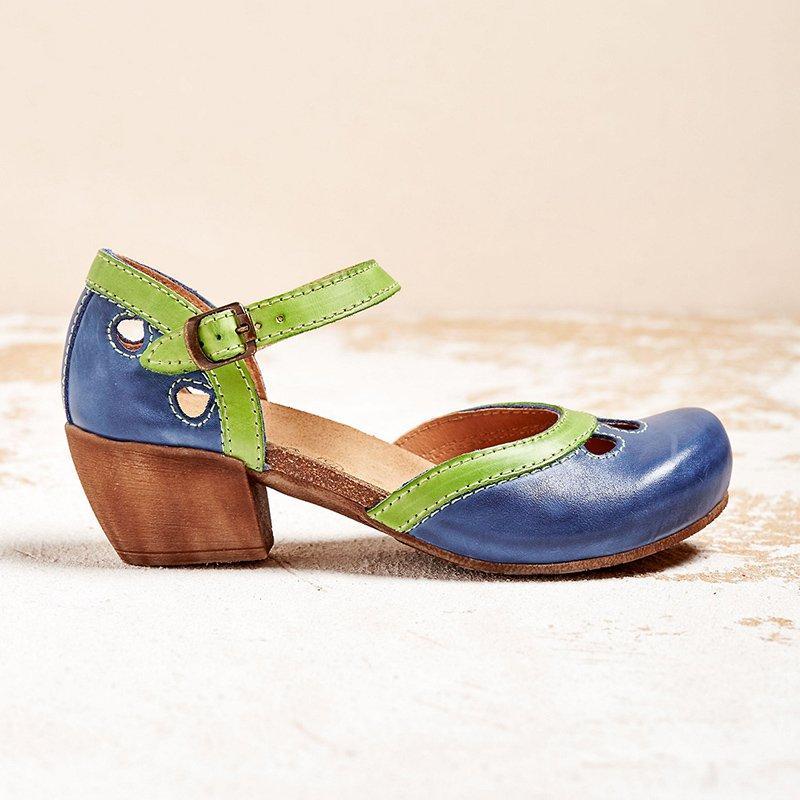 Fashion Canberra I Alica Orthopedic Sandals With Low Heels