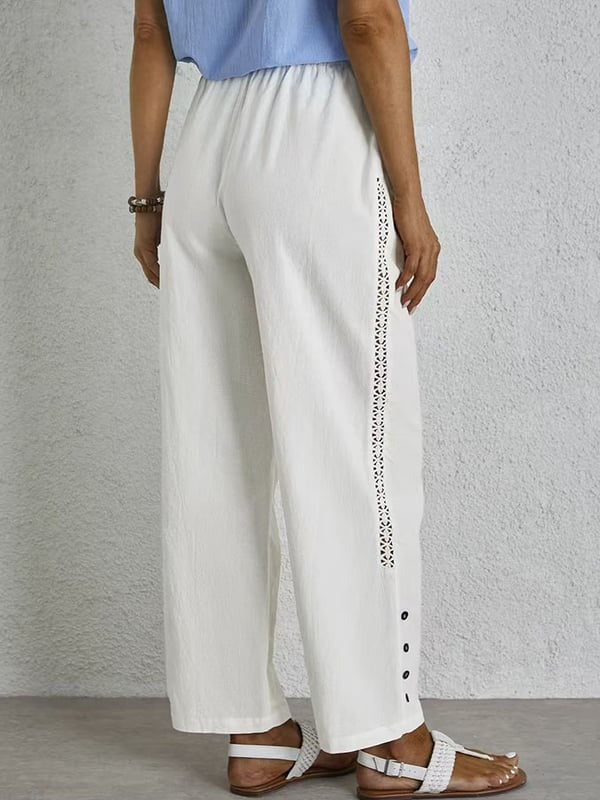Fashion Canberra I Mary Effortless Buttoned Pants