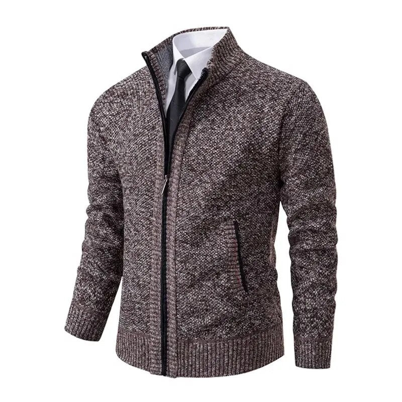 Fashion Canberra I James Classic Zip-Up Sweater