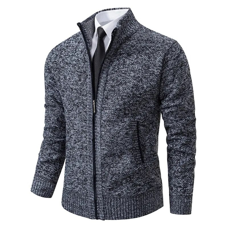 Fashion Canberra I James Classic Zip-Up Sweater