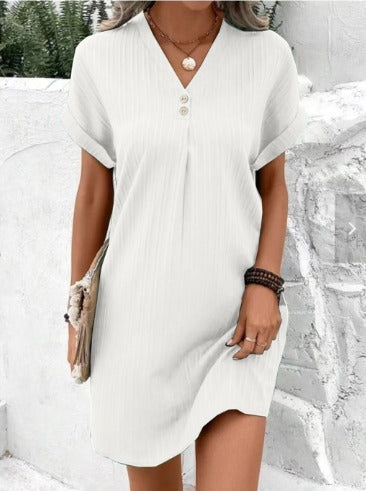 Fashion Canberra I Hannah V-neck Spring Dress