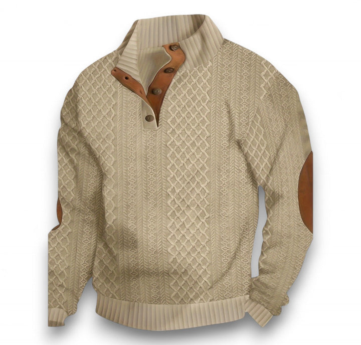 Fashion Canberra | Cooper Premium Knit Button Collar Sweater