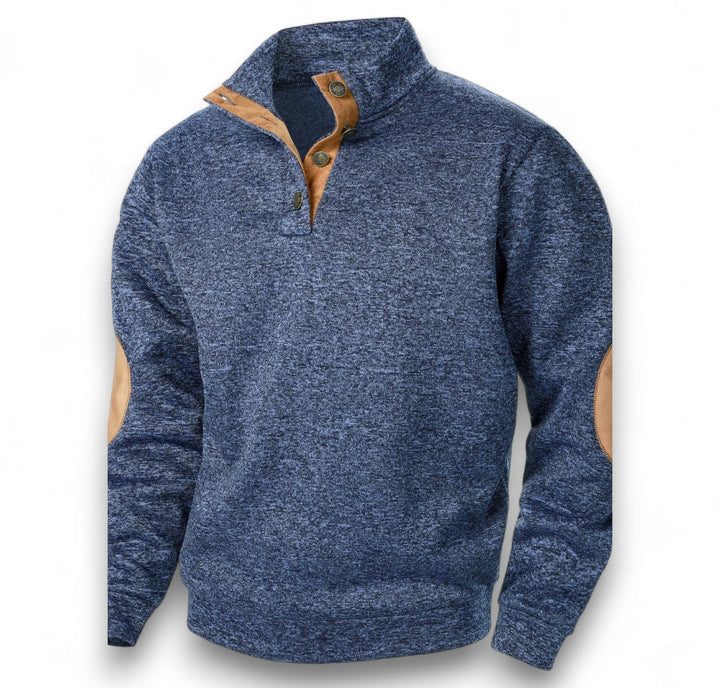 Fashion Canberra | Edward Classic Quarter-Button Knit Pullover