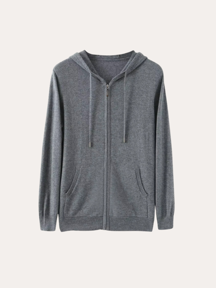 Fashion Canberra I Nicos Zip Vest - Dark Gray