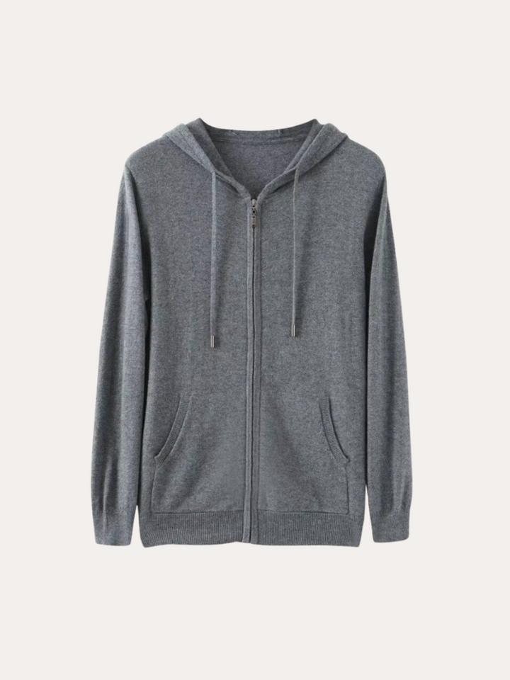 Fashion Canberra I Nicos Zip Vest - Dark Gray
