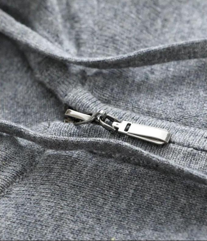 Fashion Canberra I Nicos Zip Vest - Dark Gray