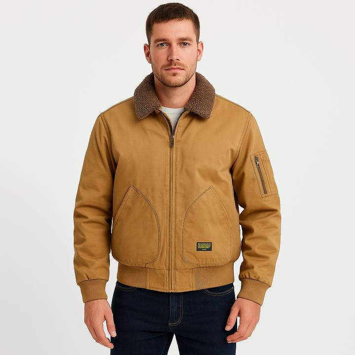 Fashion Canberra I Lincoln Lined Bomber Jacket