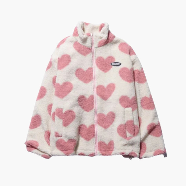 Fashion Canberra I Mila Heart-Lined Reversible Jacket