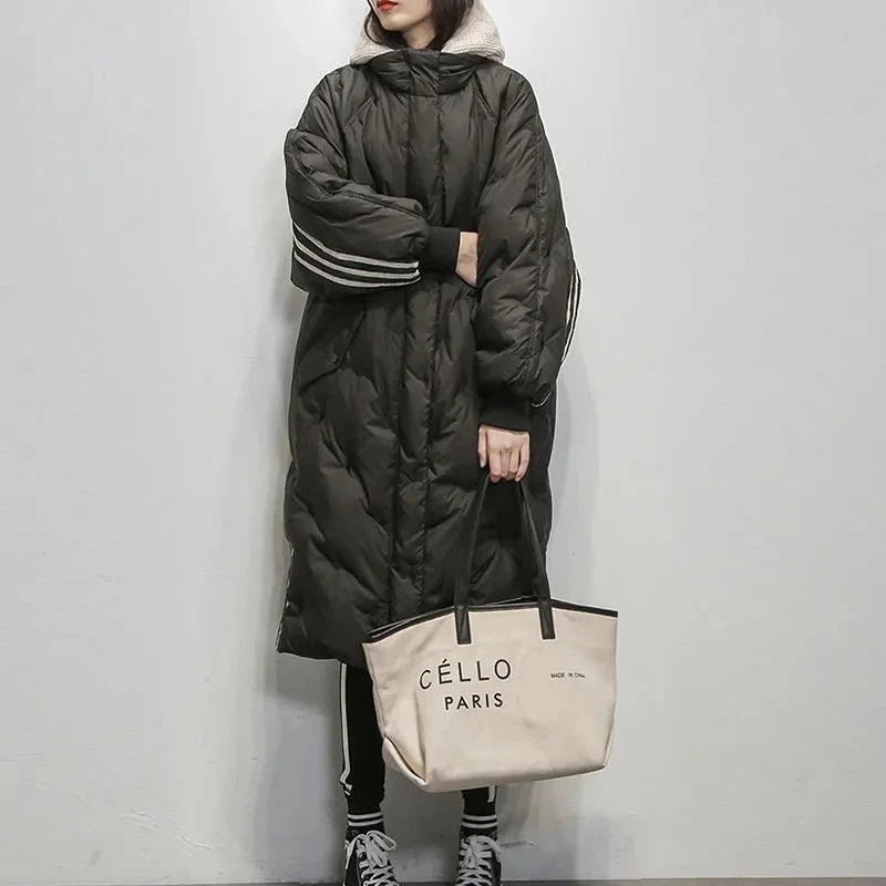 Fashion Canberra I Nara Quilted Hooded Coat