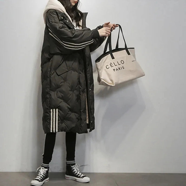 Fashion Canberra I Nara Quilted Hooded Coat