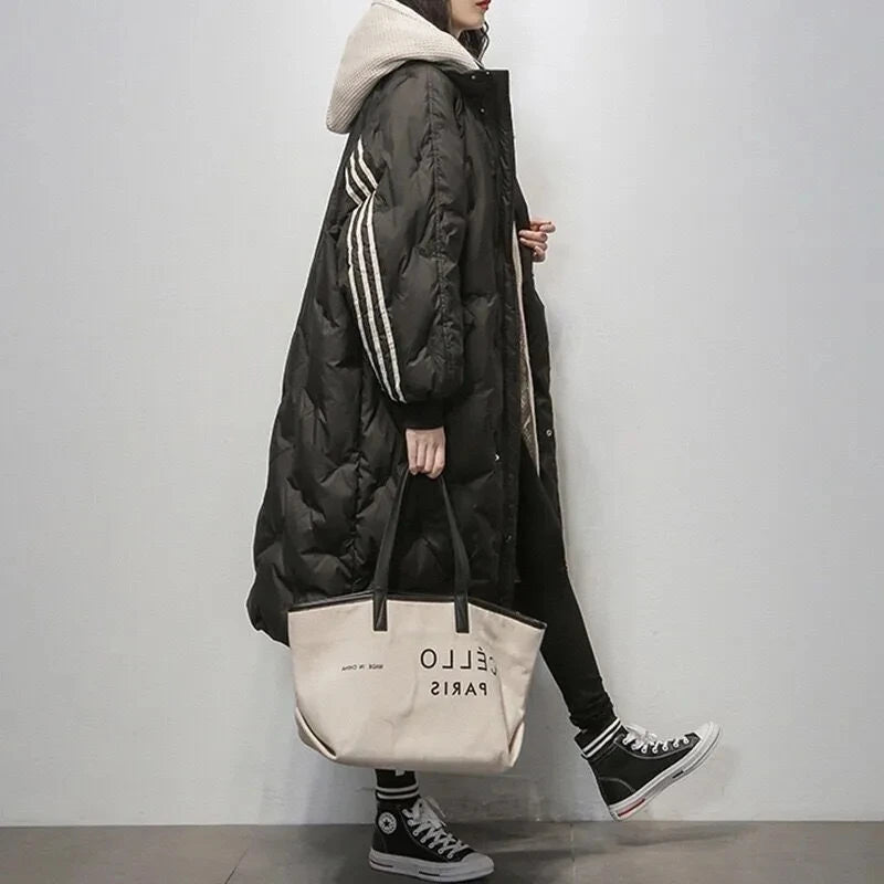 Fashion Canberra I Nara Quilted Hooded Coat