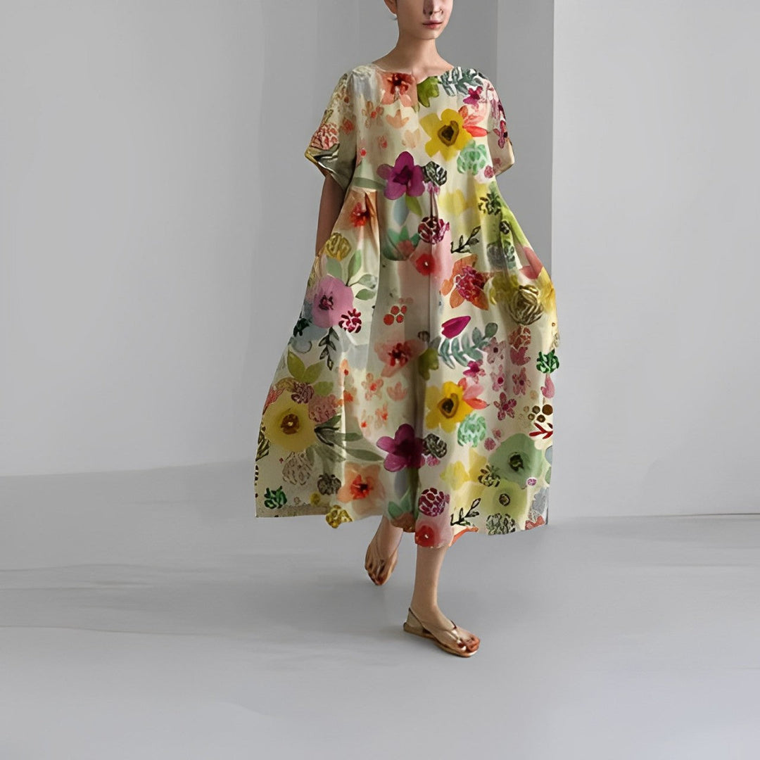 Fashion Canberra I Isabella Bohemian Floral Print Dress
