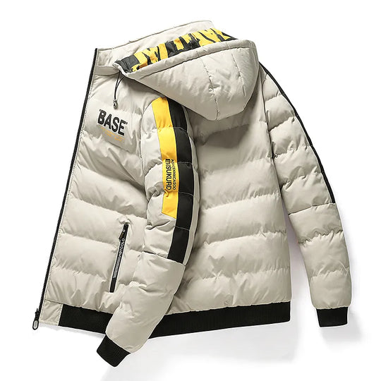 Fashion Canberra  | Zac Warm Padded Hooded Jacket