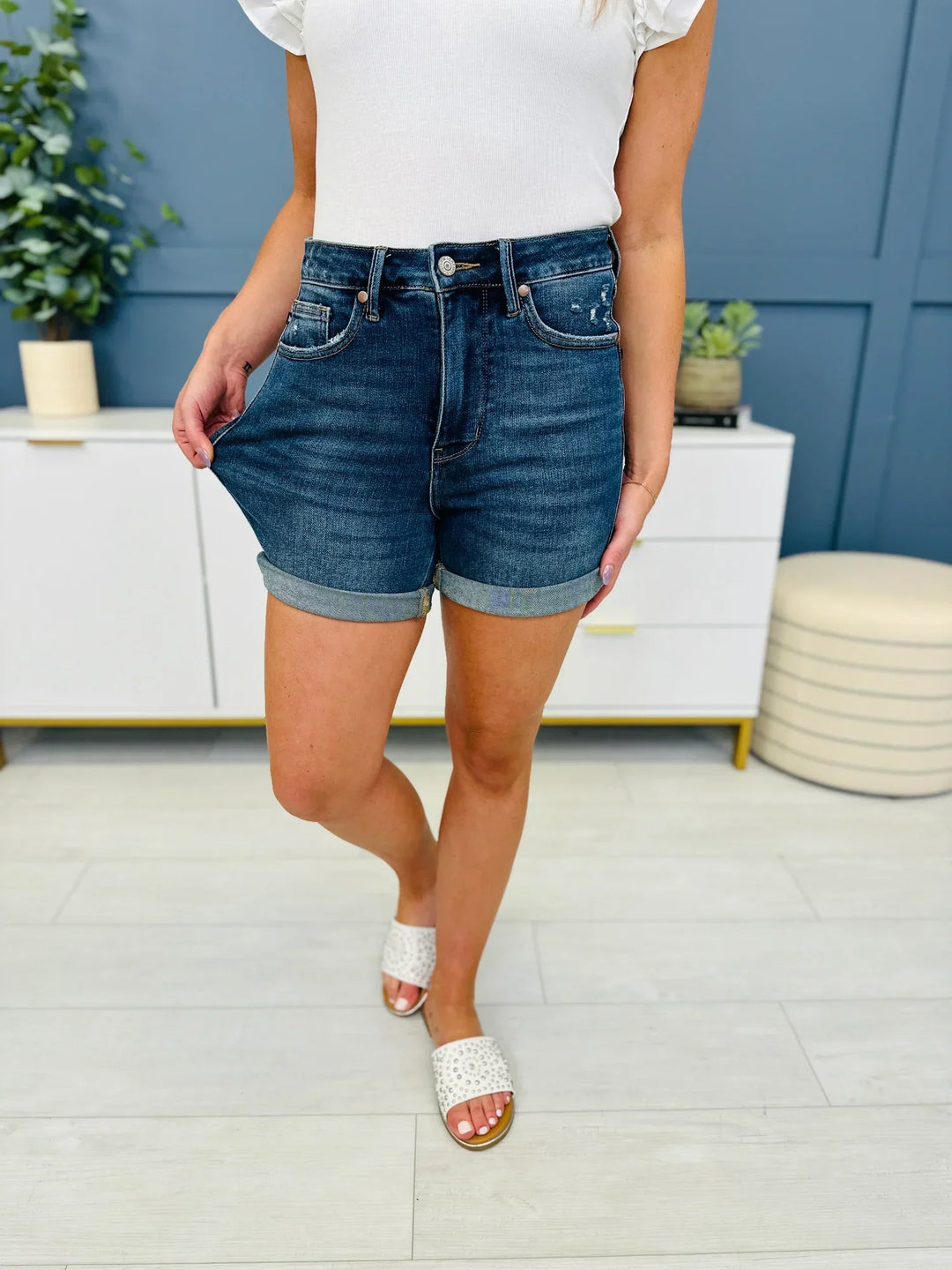 Fashion Canberra I Selina Casual Denim Shorts