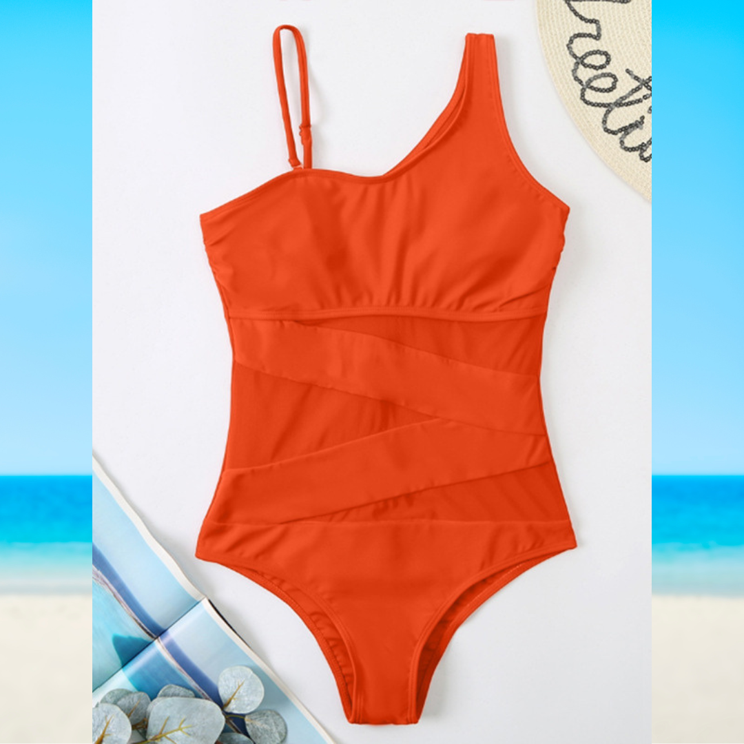 Fashion Canberra I Paris Chic Asymmetrical Swimsuit