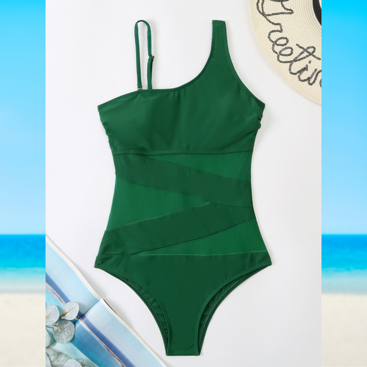 Fashion Canberra I Paris Chic Asymmetrical Swimsuit