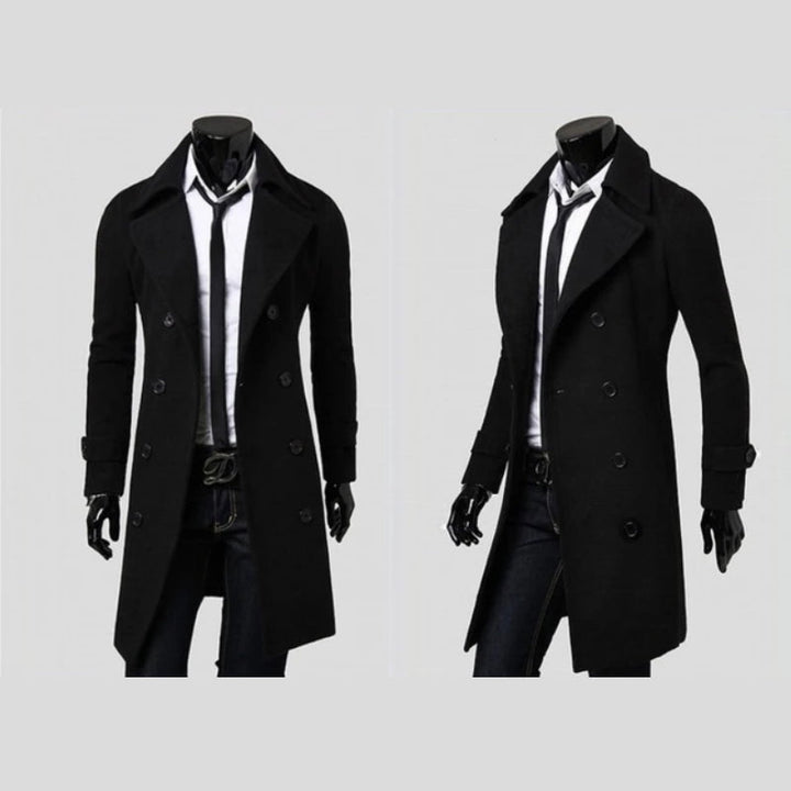 Fashion Canberra I Arthur Stylish Double Breasted Trench Coat