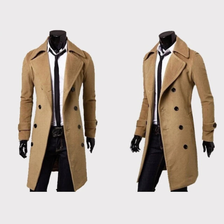Fashion Canberra I Arthur Stylish Double Breasted Trench Coat