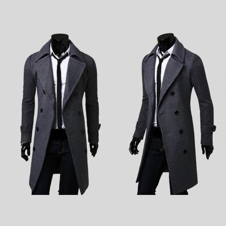 Fashion Canberra I Arthur Stylish Double Breasted Trench Coat