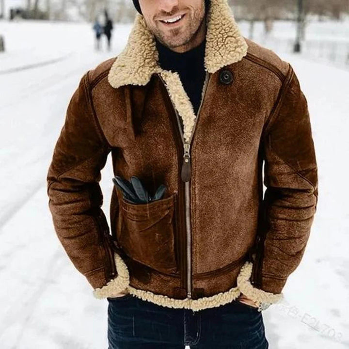 Fashion Canberra | Raj Stylish Shearling Jacket