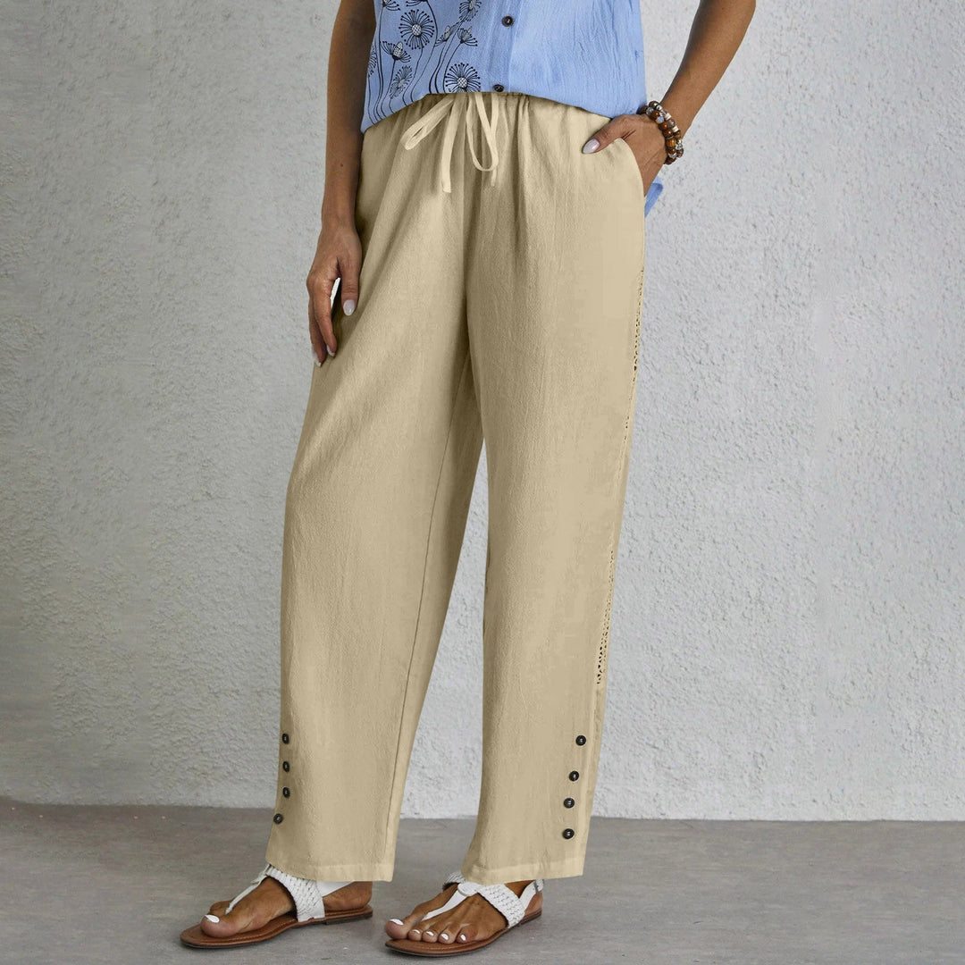 Fashion Canberra I Mary Effortless Buttoned Pants