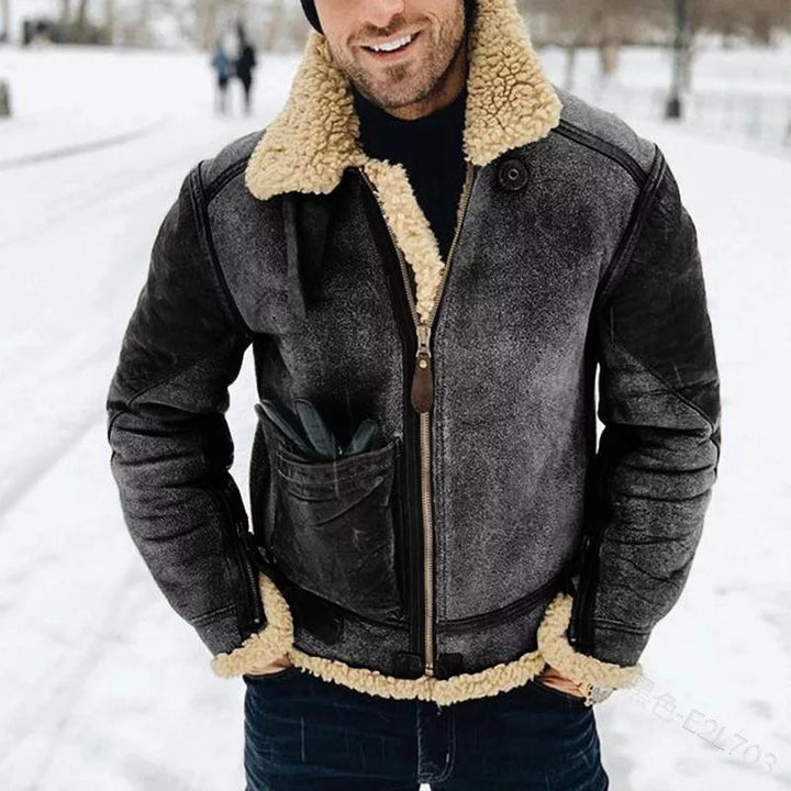 Fashion Canberra | Raj Stylish Shearling Jacket