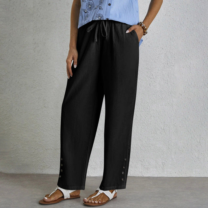 Fashion Canberra I Mary Effortless Buttoned Pants
