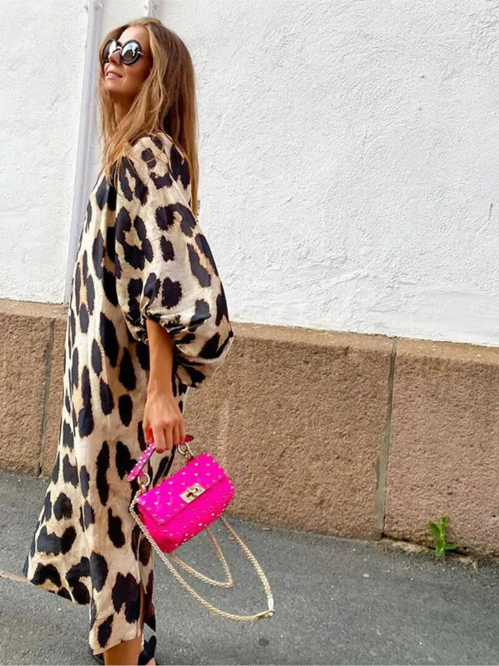 Fashion Canberra I Zeina Leopard Print Dress