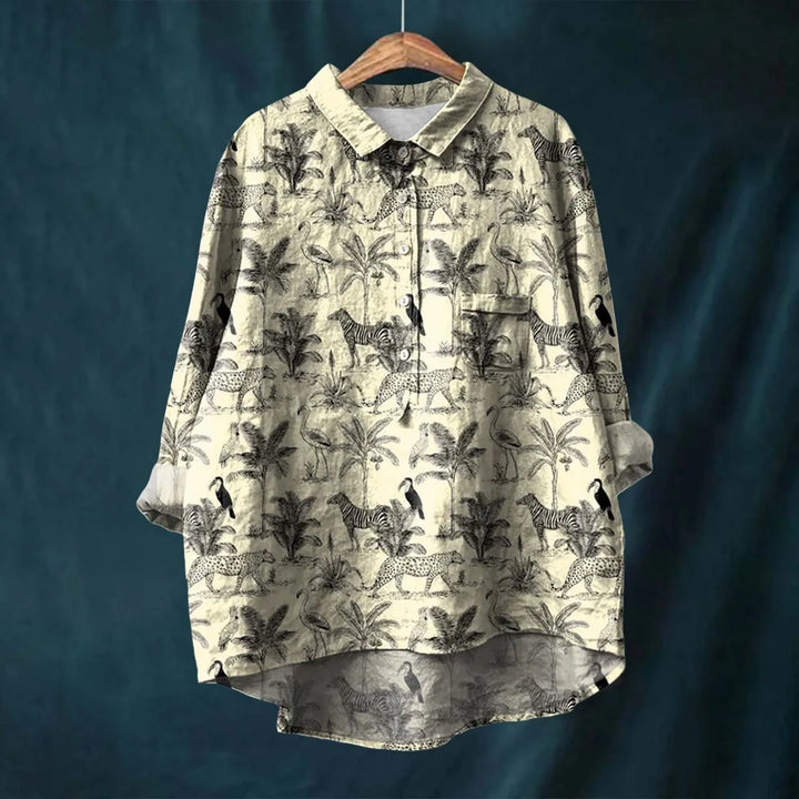 Fashion Canberra I Anne Cotton-Linen Shirt
