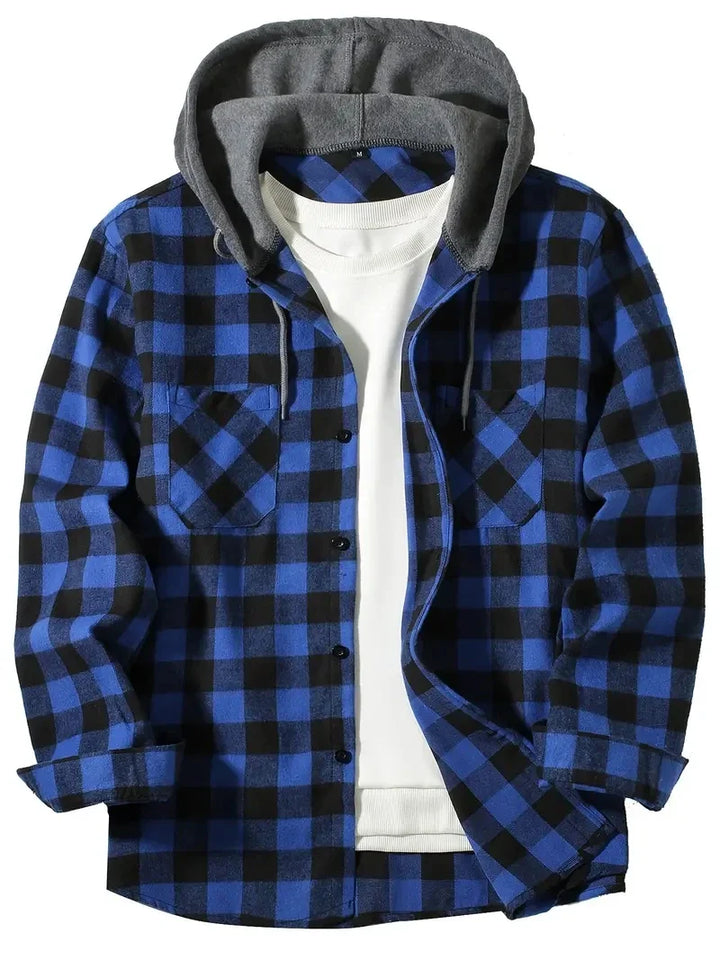 Fashion Canberra I Dean Flannel Hoodie Jacket