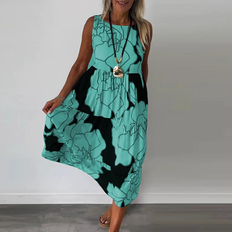 Fashion Canberra I Kathy Sleeveless Maxi Dress