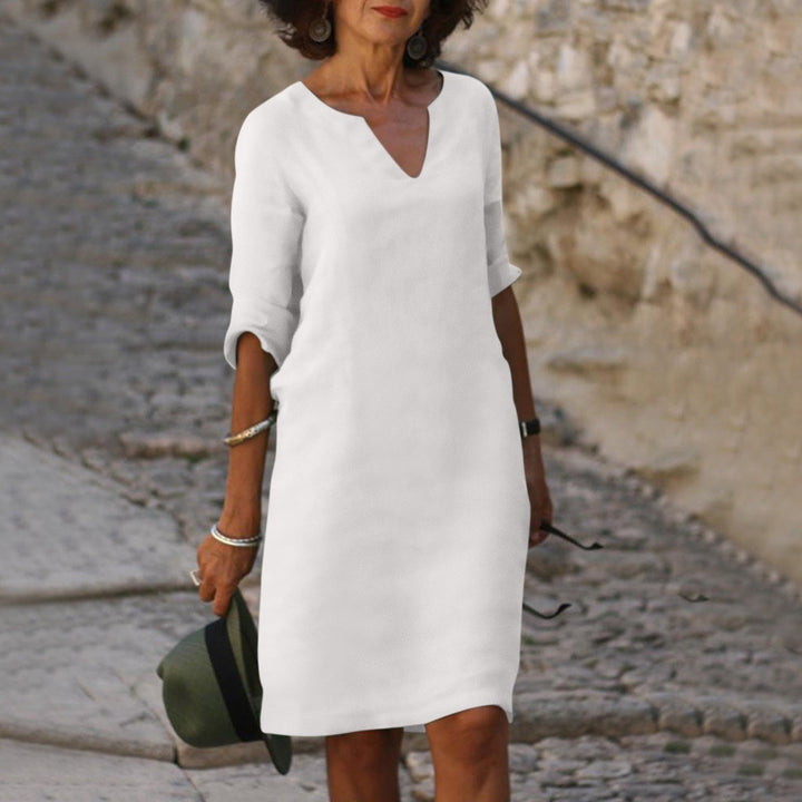 Fashion Canberra I Harper Timeless V-neck Dress